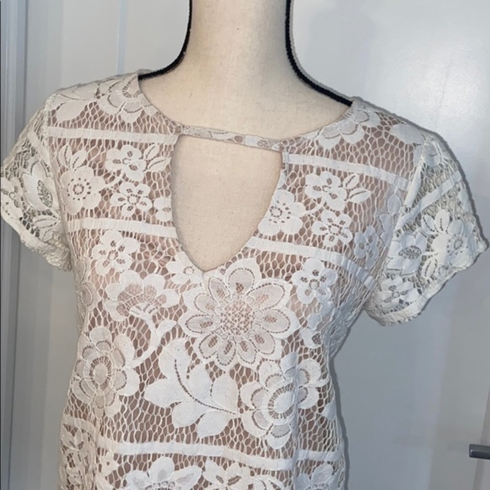 Express Lace Top NWOT​ - Picture 2 of 5
